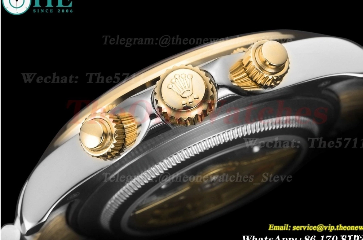 YG Dial SS GDF A3836 Daytona Black 40mm 0210